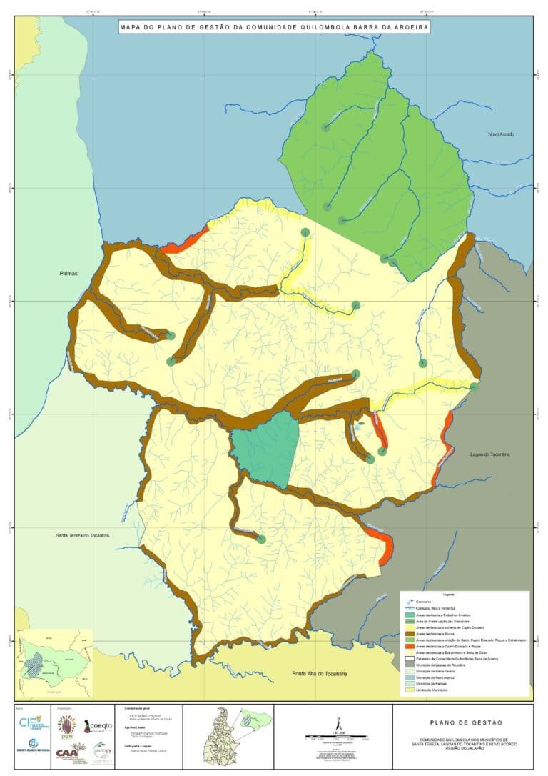 Plano de Gestao da Comunidade Quilombola Barra de Aroeira