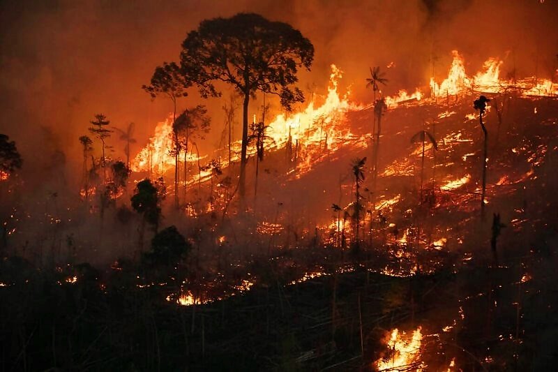 90% dos focos de incêndio estão na Amazônia e no Cerrado - Agro é Fogo